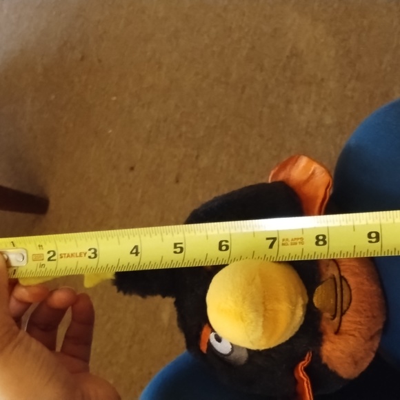 Angry Birds Space Black Bomb 9" Plush Stuffed Animal - Picture 8 of 8